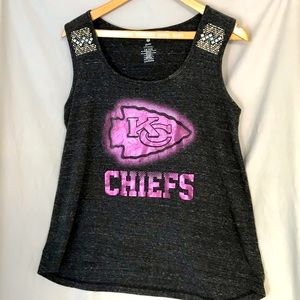 NFL Kansas City Chiefs Embellished Tank